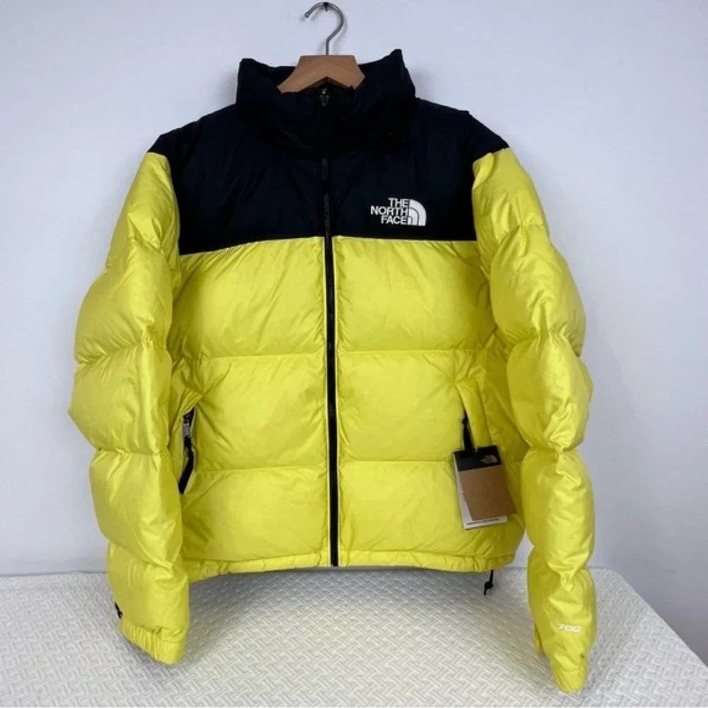 Nwt North Face 1996 Retro Nuptse Jacket - bright yellowtail - Picture 4 of 13